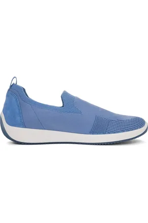 ARA Sko, Dame, Blå, 37 EU, Blå Dames Loafer - Sommerkollektion