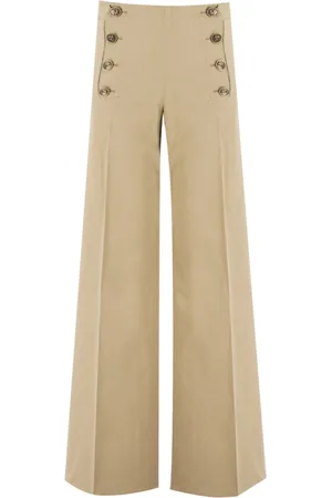 Etro Bukser, Dame, , XS, Bomuld, Paladsstil Wide Leg Bukser