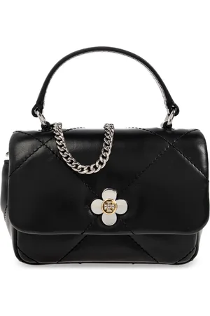 Tory Burch Taske, Dame, Sort, ONE SIZE, Uld, Taske Kira Diamond Micro