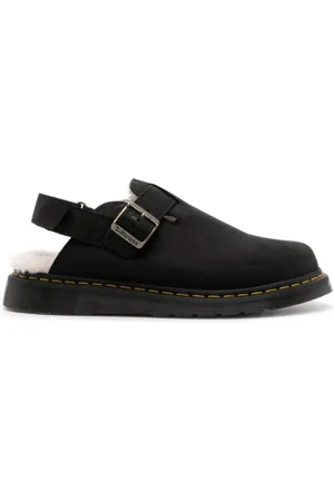 Dr. Martens Sko, Herre, Sort, 42 EU, Suede, Jorge II Suede Sandaler