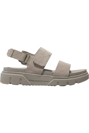 Timberland Sko, Dame, Grå, 38 EU, Uld, Afslappet Grå Ruskind Damesandaler