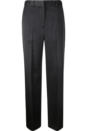 Lanvin Bukser, Dame, Sort, S, Wide Leg Bukser