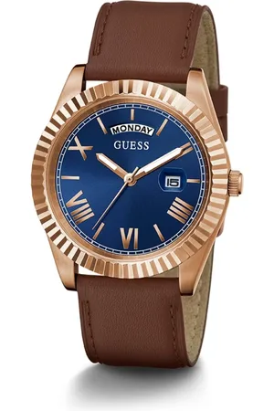 Guess Tilbehør, Herre, Brun, ONE SIZE, Uld, Connoisseur Ur