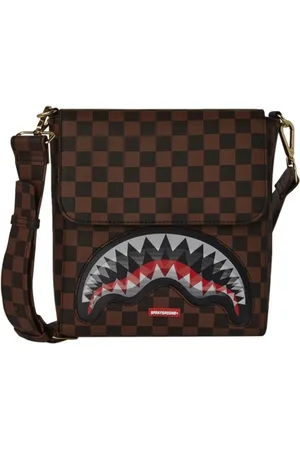 Sprayground Taske, Herre, Brun, ONE SIZE, Polyester, Lenticular Chomp Messenger Sling Bag