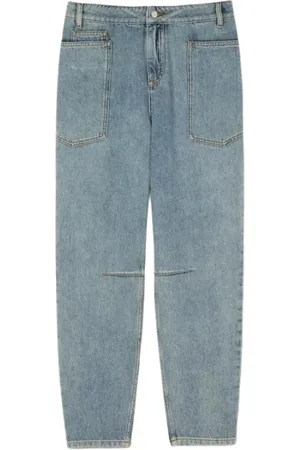 Bash Jeans, Herre, Blå, M, Bomuld, Klassiske Straight Leg Jeans