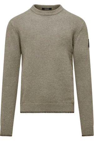 Bomboogie Strik, Herre, Grå, 2XL, Bomuld, Zip Cardigan med Rund Hals
