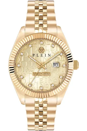 Philipp Plein Tilbehør, Herre, Gul, ONE SIZE, Uld, Herreur Dato Superlativ