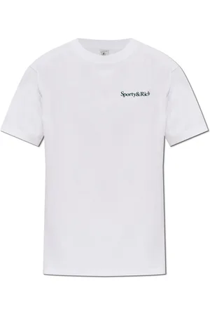 Sporty & Rich Top, Dame, Hvid, L, Bomuld, T-shirt fra Preppy kollektionen
