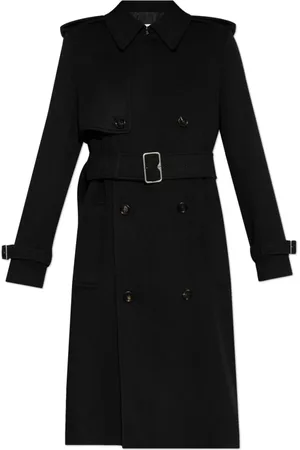 Burberry Frakke, Dame, Sort, 3XS, Cashmere, Cashmere Frakke