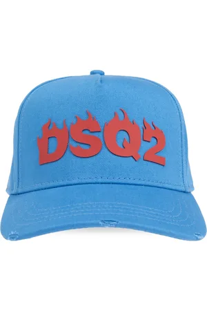 Dsquared2 Tilbehør, Herre, Blå, ONE SIZE, Bomuld, Baseball Cap