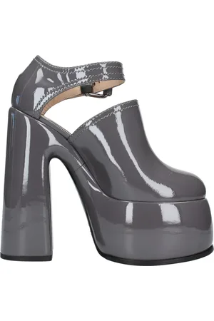 Casadei Sko, Dame, Grå, 37 EU, Læder, Pumps