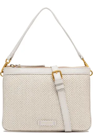 Gianni chiarini Taske, Dame, Grå, ONE SIZE, Uld, Elegant Bianco Skuldertaske Ss25