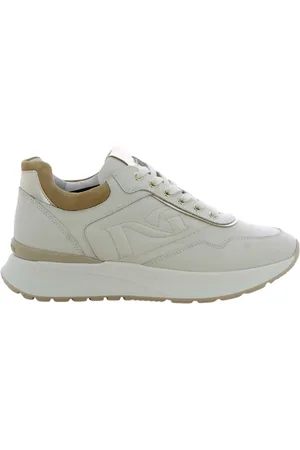 Nero Giardini Sko, Dame, , 40 EU, Læder, Ecru Sneakers 12884