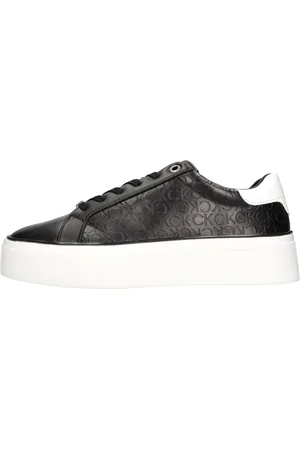 Calvin Klein Sko, Dame, Sort, 40 EU, Læder, Sneakers Sort