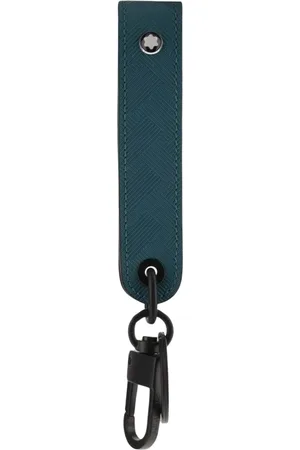 Montblanc Tilbehør, Herre, Blå, ONE SIZE, Uld, Nøglering