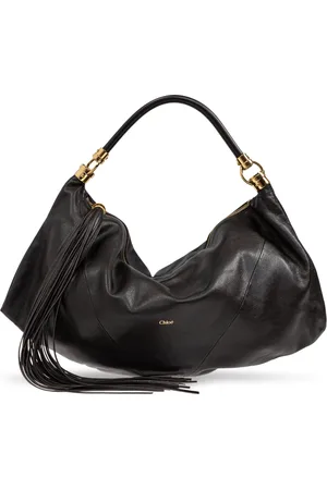 Chloé Taske, Dame, Sort, ONE SIZE, Uld, Foulard Skuldertaske