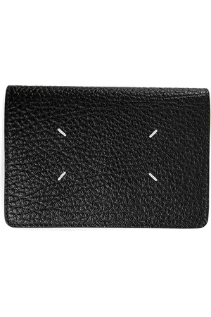 Maison Margiela Tilbehør, Dame, Sort, ONE SIZE, Grainy Leather Passport Cover