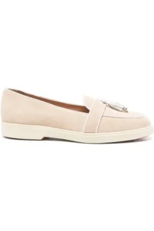 santoni Sko, Dame, , 39 1/2 EU, Tassel-detalj loafers