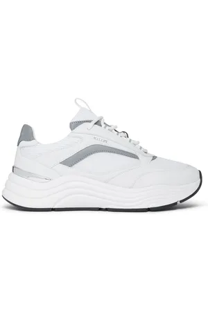Mallet Sko, Herre, Hvid, 46 EU, Læder, Cyrus 2.0 Reflect Sneakers