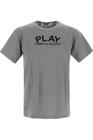 Comme des Garçons Top, Herre, Grå, M, Bomuld, Printed T-Shirt