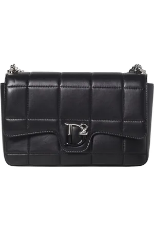 Dsquared2 Taske, Dame, Sort, ONE SIZE, Uld, Soft Statement Skuldertaske