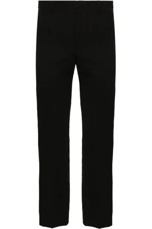 DRIES VAN NOTEN Bukser, Herre, Sort, L, Bomuld, Straight Bukser