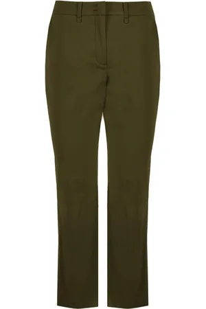 Bomboogie Bukser, Dame, Grøn, M, Bomuld, Regular Fit Chino Bukser