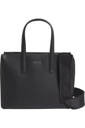 Calvin Klein Taske, Dame, Sort, ONE SIZE, Polyester, Sort Tote Bag