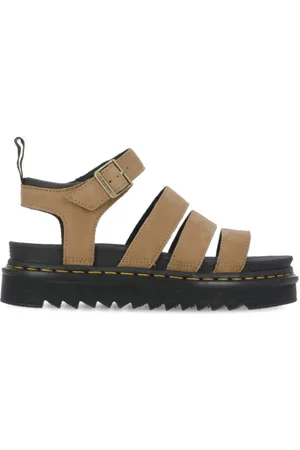 Dr. Martens Sko, Dame, Brun, 40 EU, Læder, Blaire Sandaler