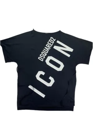 Dsquared2 Top, Dame, Sort, S, Uld, Logato Icon Kjole