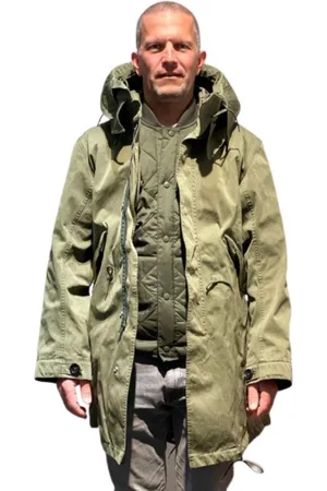 Ten Cate Jakke, Herre, Grøn, XL, Fishtail Parka