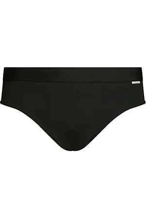 Calvin Klein Badetøj, Herre, Sort, M, Nylon, Nylon Low Rise Swim Brief
