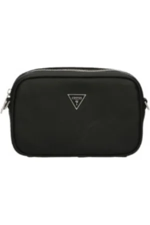 Guess Taske, Herre, Sort, ONE SIZE, Læder, Lille Essentials Pung