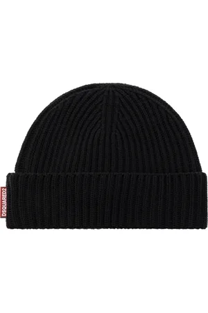 Dsquared2 Tilbehør, Herre, Sort, ONE SIZE, Uld, Ribstrikket Sæt
