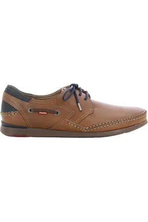 Fluchos Sko, Herre, Brun, 43 EU, Uld, Mariner Herresko Stilfuldt Design