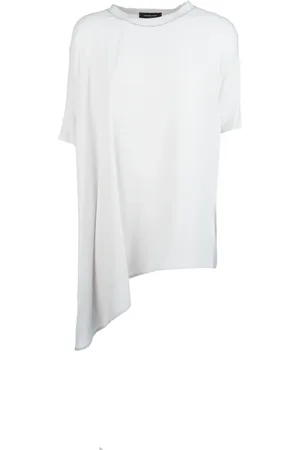 Fabiana Filippi Top, Dame, Hvid, M, Bomuld, Casual Bomulds T-shirt