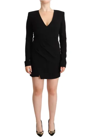 Dsquared2 Kjole, Dame, Sort, XS, Tyl, V-Neck Mini Kjole