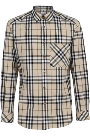 Burberry Skjorte, Herre, , M, Bomuld, Causey Skjorte