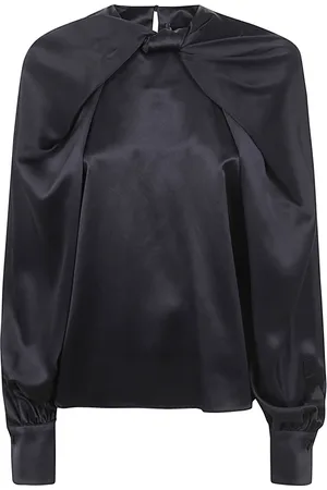 Max Mara Bluser & Skjorter, Dame, Sort, 2XS, Key Bluse