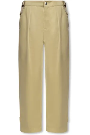 Burberry Bukser, Dame, Grøn, XS, Bomuld, Tailored Pant