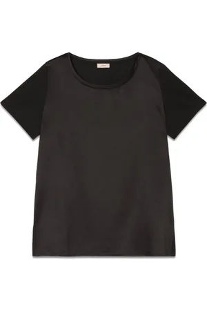 Oltre Top, Dame, Sort, M, Bomuld, To-materiale T-shirt