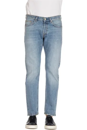 ELEVENTY Jeans, Herre, Blå, W34, Bomuld, Slim-fit Jeans