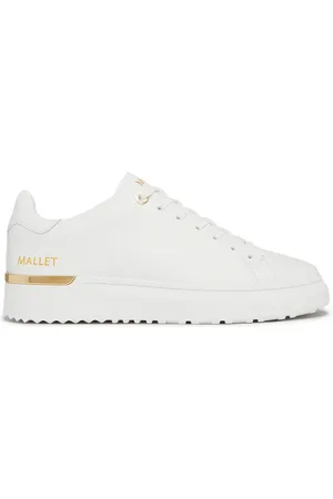 Mallet Sko, Herre, Hvid, 46 EU, Uld, Grftr Lite Gold Sneakers