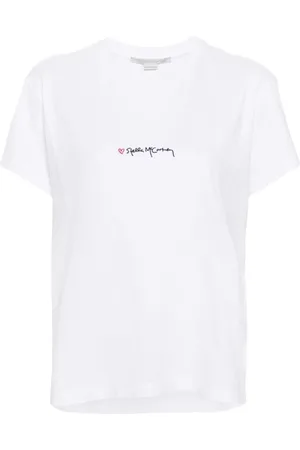 Stella McCartney Top, Dame, Hvid, S, Dame T-shirt