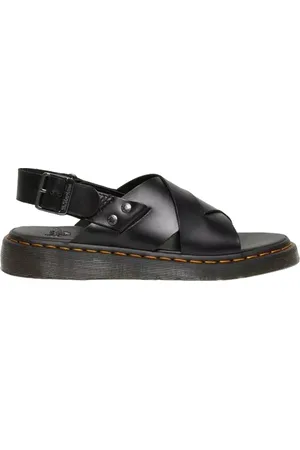 Dr. Martens Sko, Dame, Sort, 37 EU, Læder, Flade sandaler