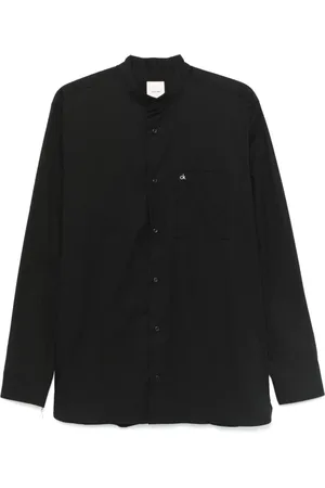 Calvin Klein Skjorte, Herre, Sort, M, Button-Up Skjorte