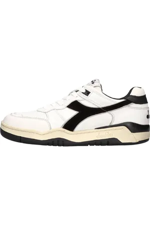 Diadora Sko, Herre, Hvid, 42 EU, Læder, Heritage Sneakers