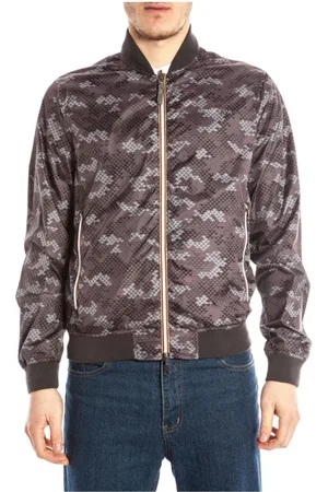 Emporio Armani Jakke, Herre, Flerfarvet, L, Uld, Stilfuld Denim Jakke