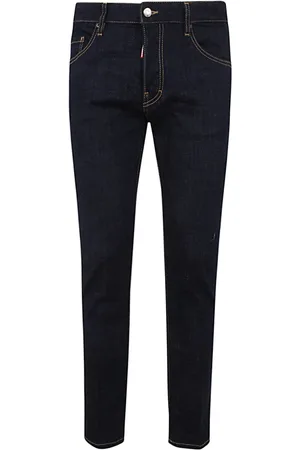 Dsquared2 Jeans, Herre, Blå, M, Uld, Navy Skater Jeans