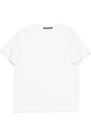 Acne Studios Top, Dame, Hvid, XL, Bomuld, Hvid Bomulds T-shirt